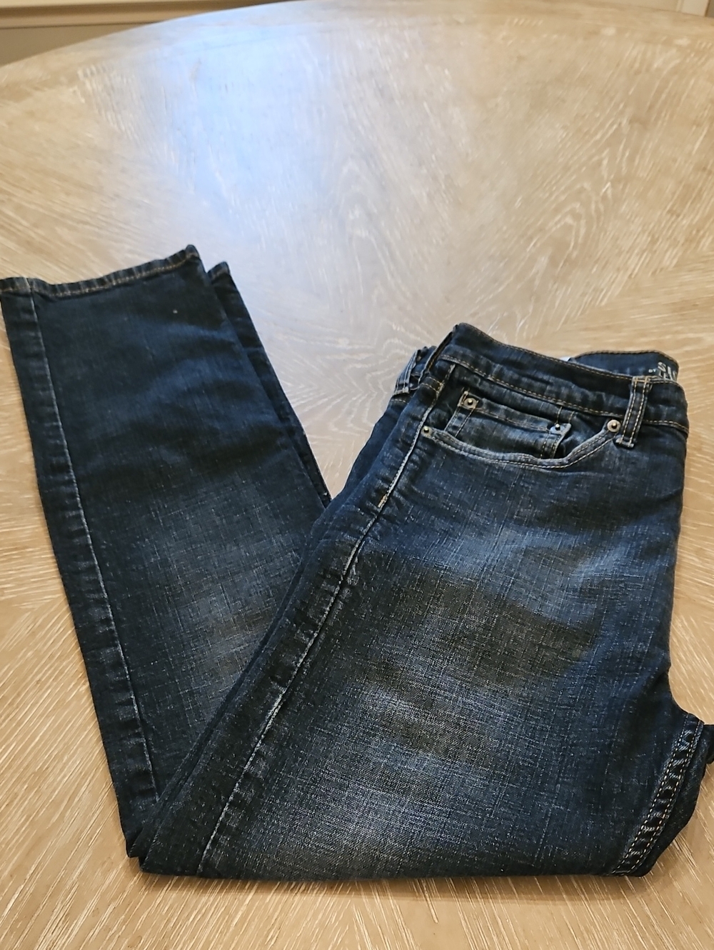 Dark Blue Men’s Jeans - Classic Straight Fit